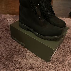 6 Inch Premium Boot 'Black': US Size 11.0